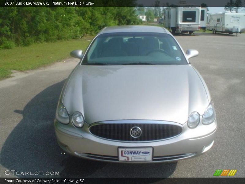 Platinum Metallic / Gray 2007 Buick LaCrosse CX