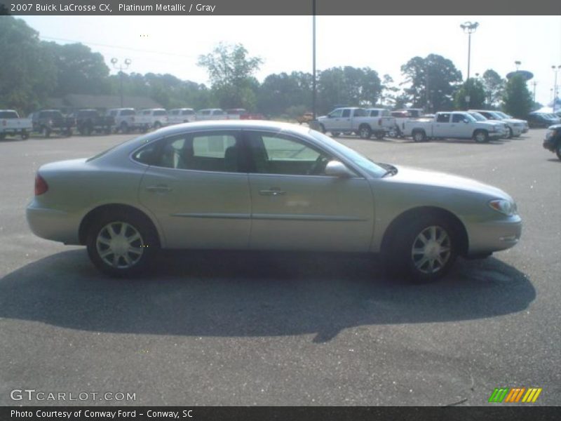Platinum Metallic / Gray 2007 Buick LaCrosse CX