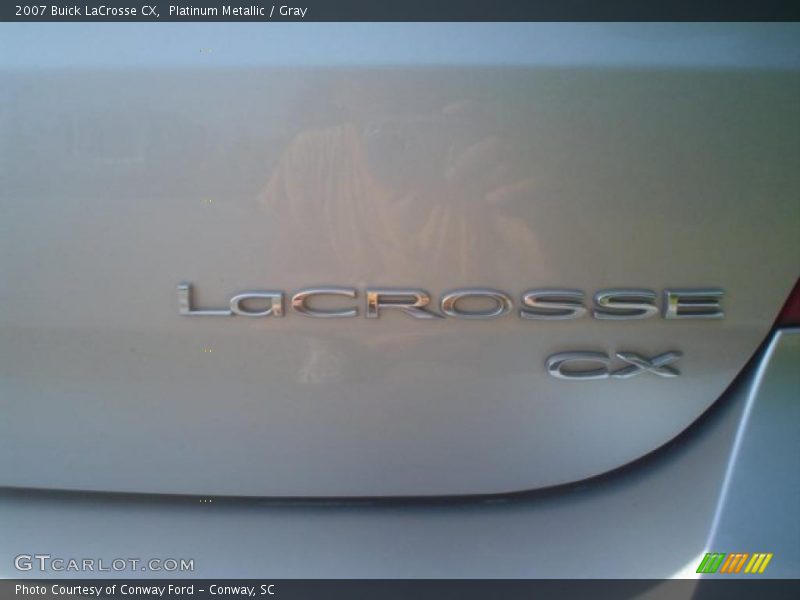 Platinum Metallic / Gray 2007 Buick LaCrosse CX