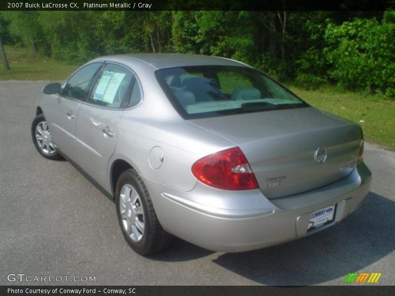 Platinum Metallic / Gray 2007 Buick LaCrosse CX