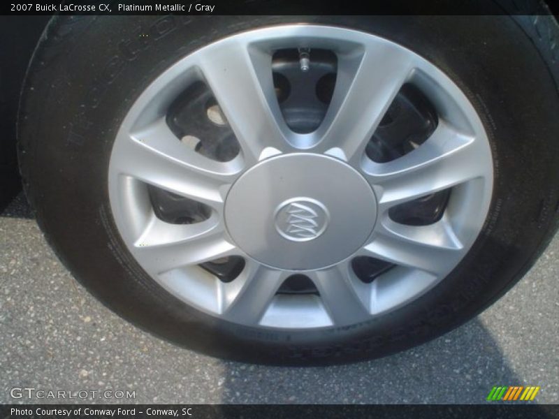 Platinum Metallic / Gray 2007 Buick LaCrosse CX