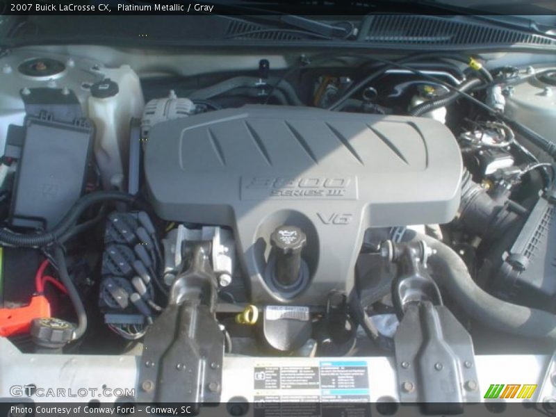 Platinum Metallic / Gray 2007 Buick LaCrosse CX