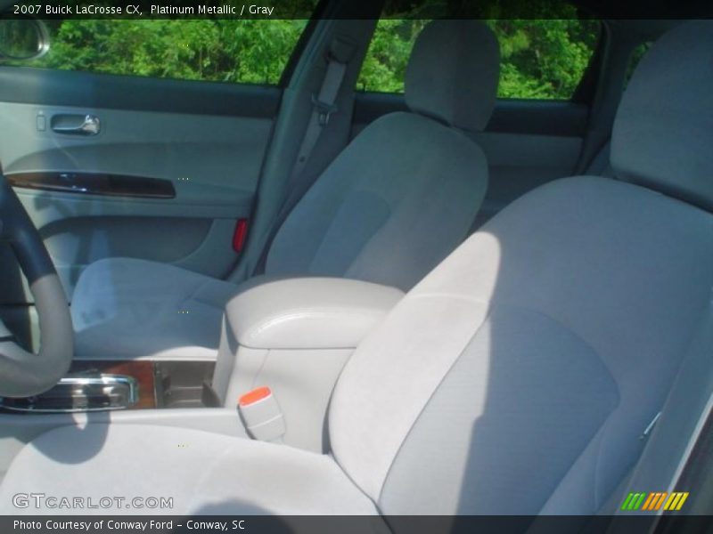 Platinum Metallic / Gray 2007 Buick LaCrosse CX