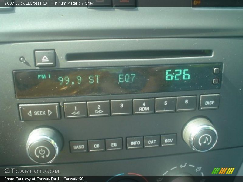Platinum Metallic / Gray 2007 Buick LaCrosse CX