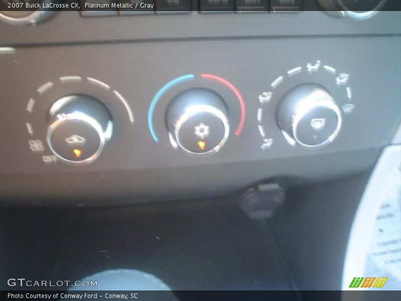 Platinum Metallic / Gray 2007 Buick LaCrosse CX