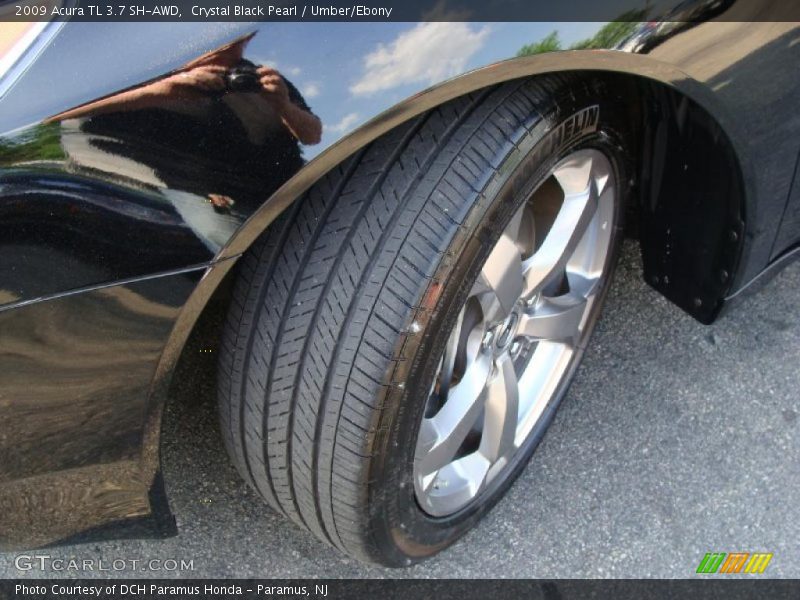Crystal Black Pearl / Umber/Ebony 2009 Acura TL 3.7 SH-AWD