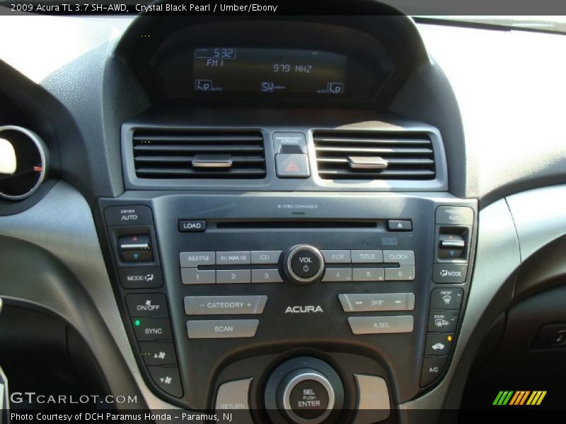 Controls of 2009 TL 3.7 SH-AWD