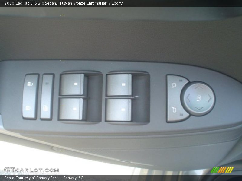 Tuscan Bronze ChromaFlair / Ebony 2010 Cadillac CTS 3.0 Sedan