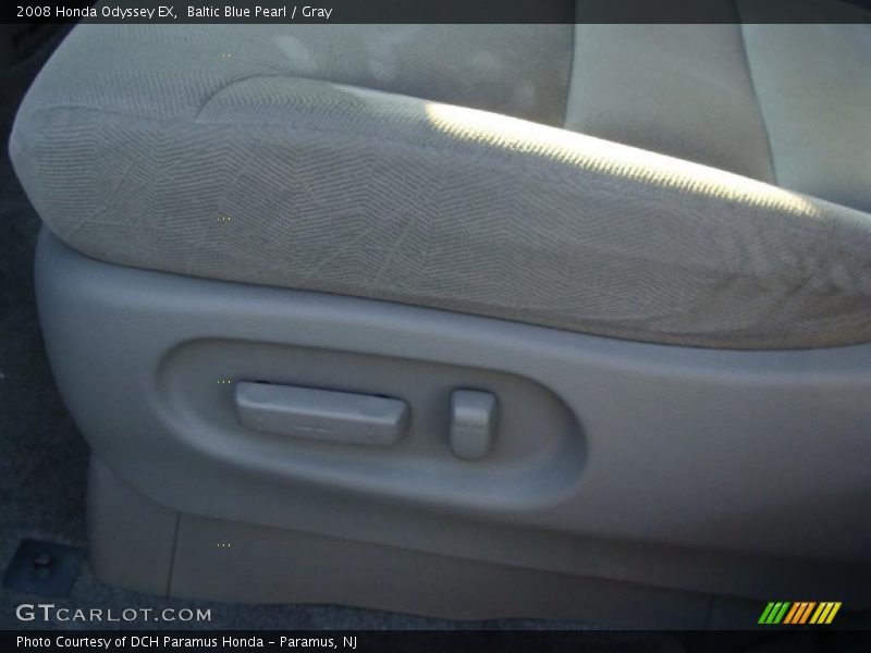 Baltic Blue Pearl / Gray 2008 Honda Odyssey EX