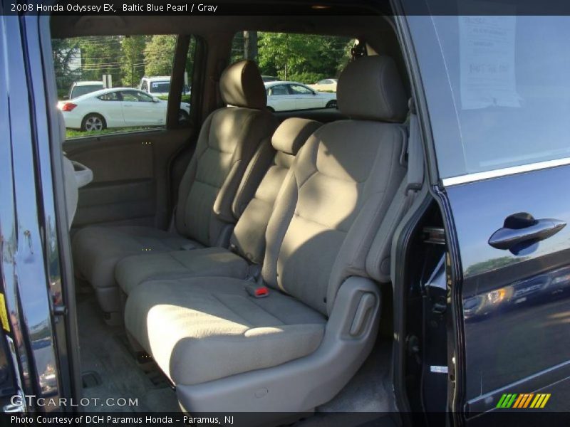 Baltic Blue Pearl / Gray 2008 Honda Odyssey EX