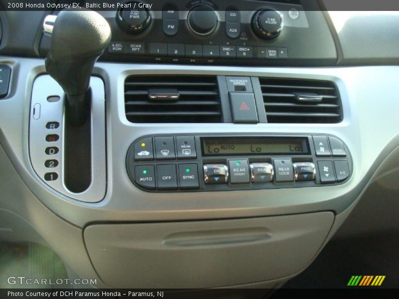 Baltic Blue Pearl / Gray 2008 Honda Odyssey EX