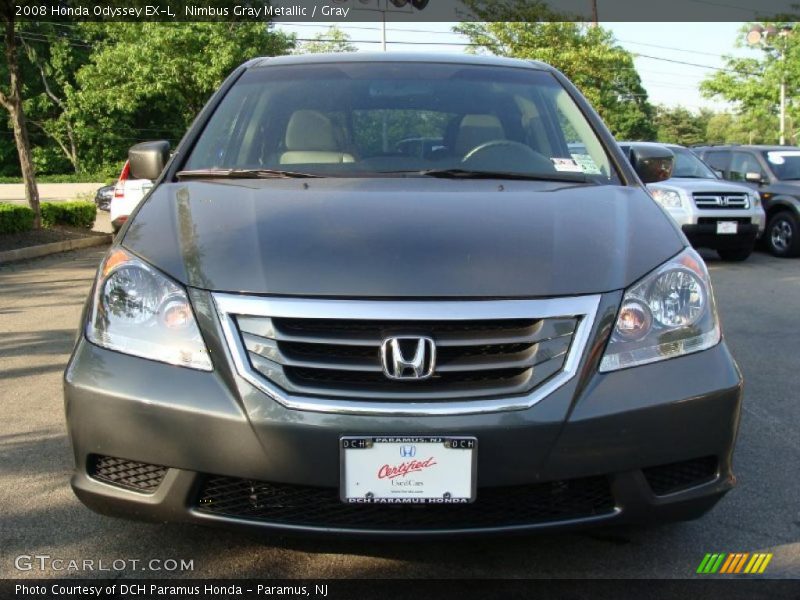 Nimbus Gray Metallic / Gray 2008 Honda Odyssey EX-L
