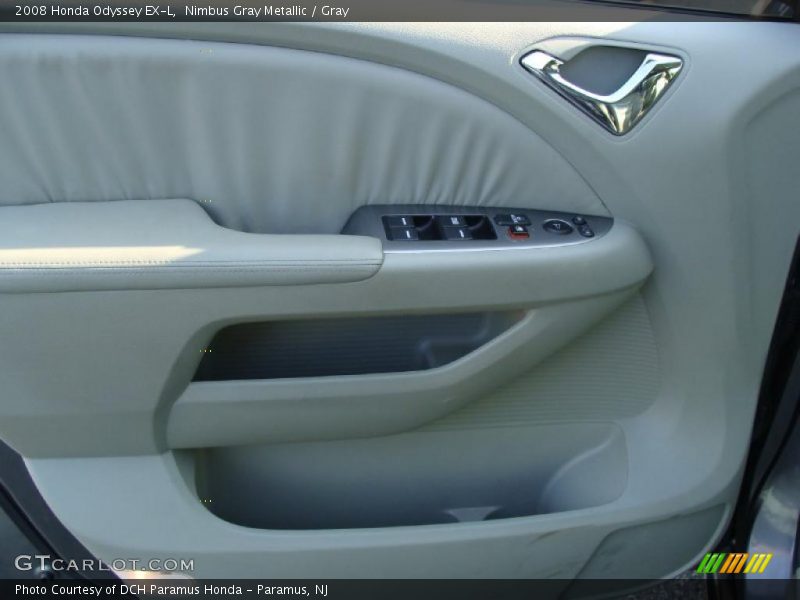 Nimbus Gray Metallic / Gray 2008 Honda Odyssey EX-L