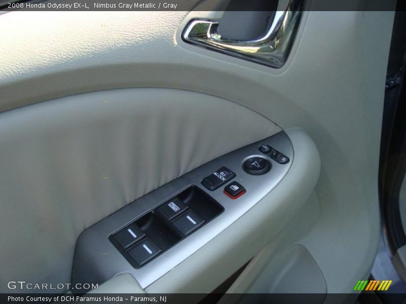 Nimbus Gray Metallic / Gray 2008 Honda Odyssey EX-L