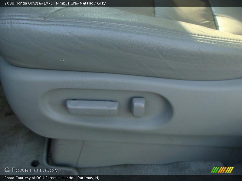 Nimbus Gray Metallic / Gray 2008 Honda Odyssey EX-L