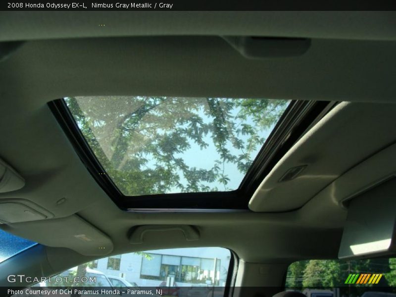 Nimbus Gray Metallic / Gray 2008 Honda Odyssey EX-L