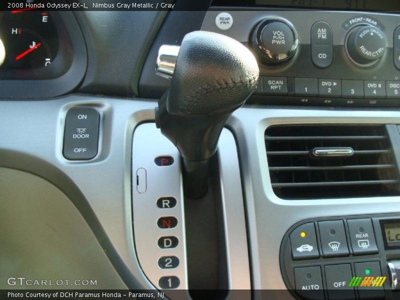 Nimbus Gray Metallic / Gray 2008 Honda Odyssey EX-L