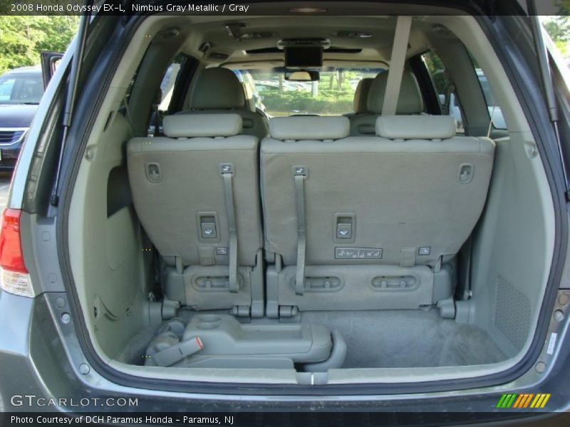 Nimbus Gray Metallic / Gray 2008 Honda Odyssey EX-L
