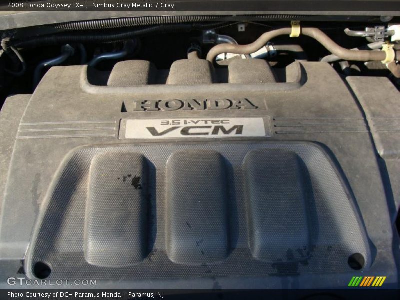 Nimbus Gray Metallic / Gray 2008 Honda Odyssey EX-L