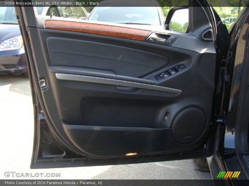 Black / Black 2009 Mercedes-Benz ML 350 4Matic