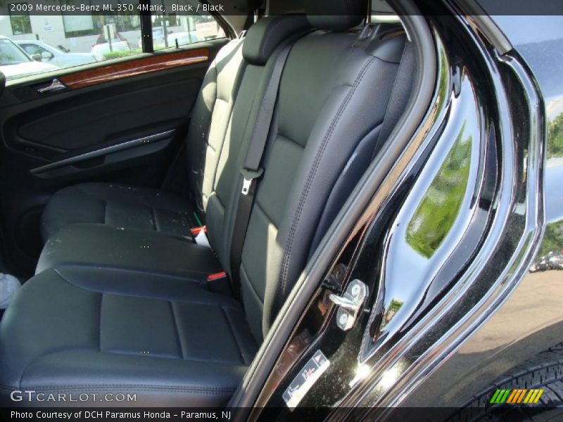 Black / Black 2009 Mercedes-Benz ML 350 4Matic