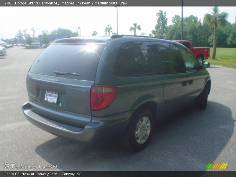 Magnesium Pearl / Medium Slate Gray 2005 Dodge Grand Caravan SE