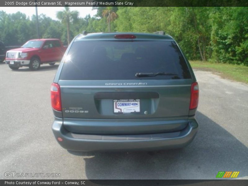 Magnesium Pearl / Medium Slate Gray 2005 Dodge Grand Caravan SE
