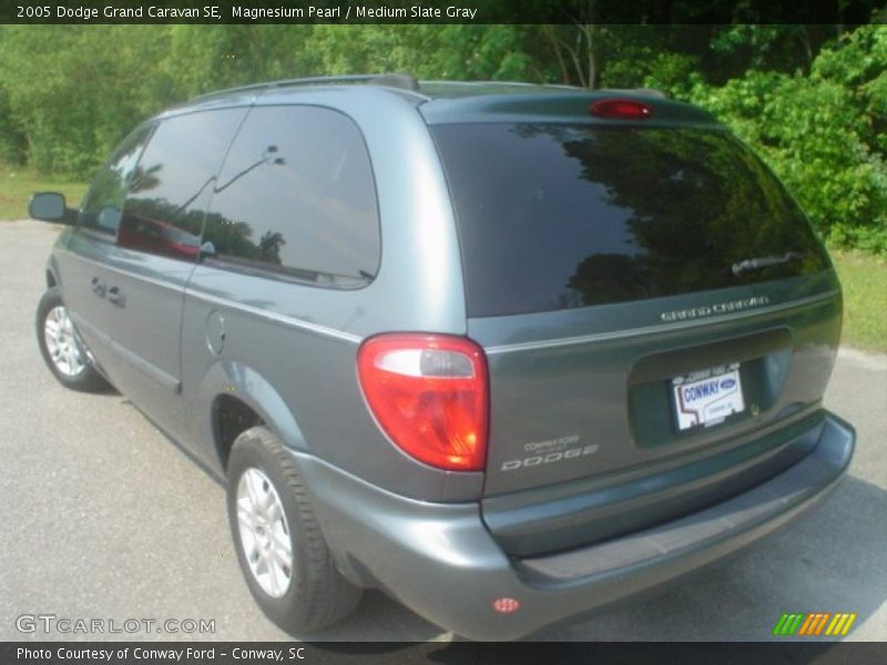 Magnesium Pearl / Medium Slate Gray 2005 Dodge Grand Caravan SE