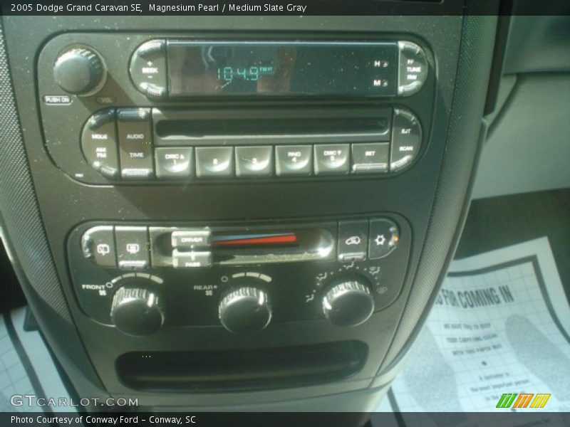 Magnesium Pearl / Medium Slate Gray 2005 Dodge Grand Caravan SE