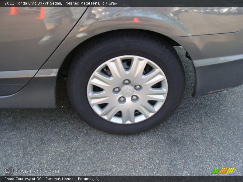 Polished Metal Metallic / Gray 2011 Honda Civic DX-VP Sedan