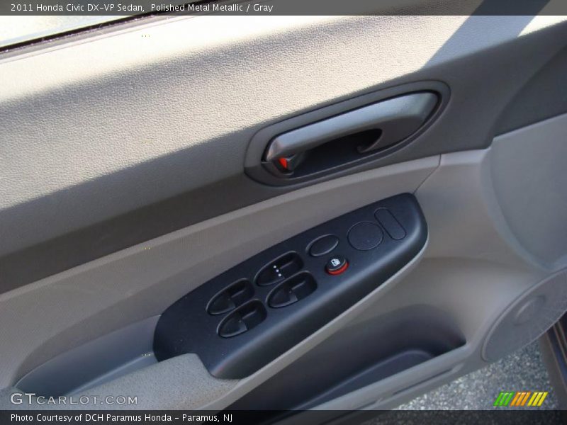 Polished Metal Metallic / Gray 2011 Honda Civic DX-VP Sedan