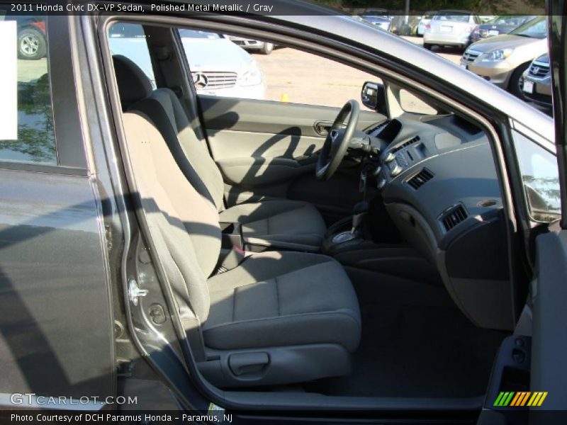 Polished Metal Metallic / Gray 2011 Honda Civic DX-VP Sedan