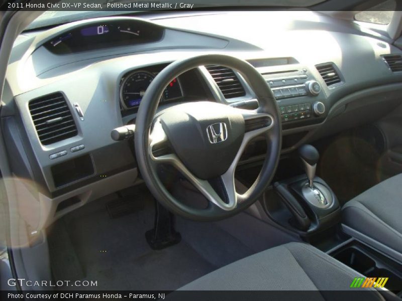 Gray Interior - 2011 Civic DX-VP Sedan 