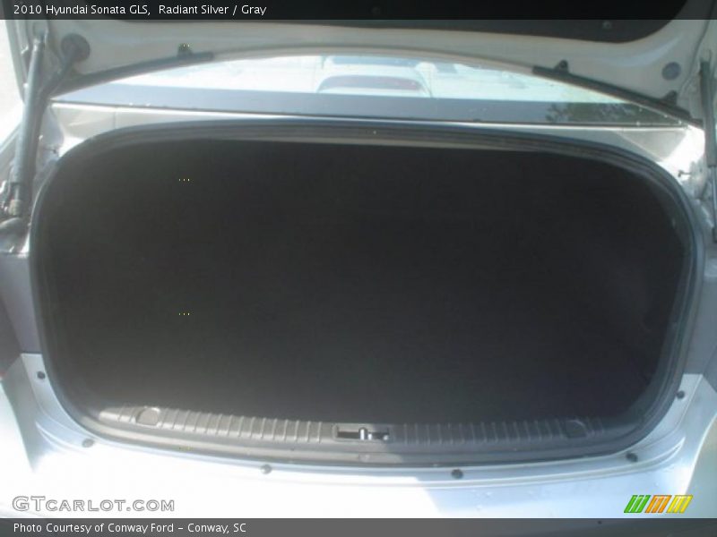 Radiant Silver / Gray 2010 Hyundai Sonata GLS