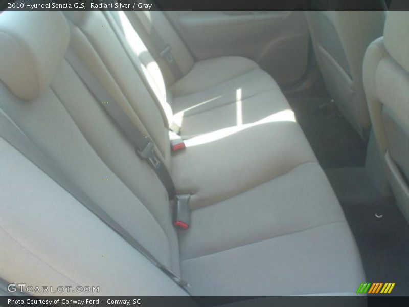 Radiant Silver / Gray 2010 Hyundai Sonata GLS