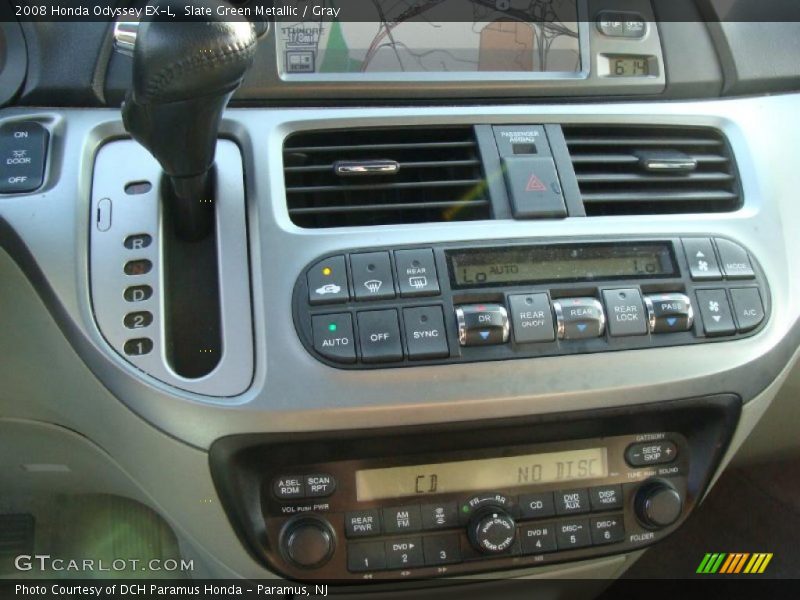 Slate Green Metallic / Gray 2008 Honda Odyssey EX-L
