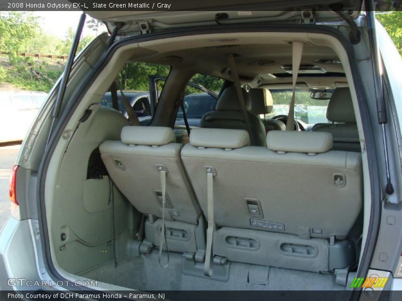Slate Green Metallic / Gray 2008 Honda Odyssey EX-L