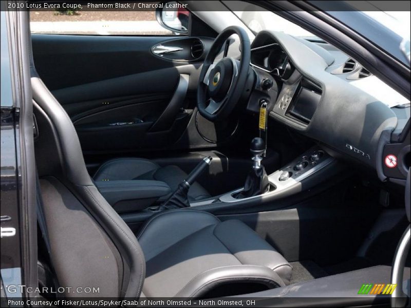  2010 Evora Coupe Charcoal Leather Interior