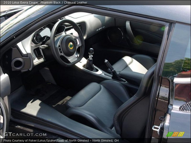  2010 Evora Coupe Charcoal Leather Interior