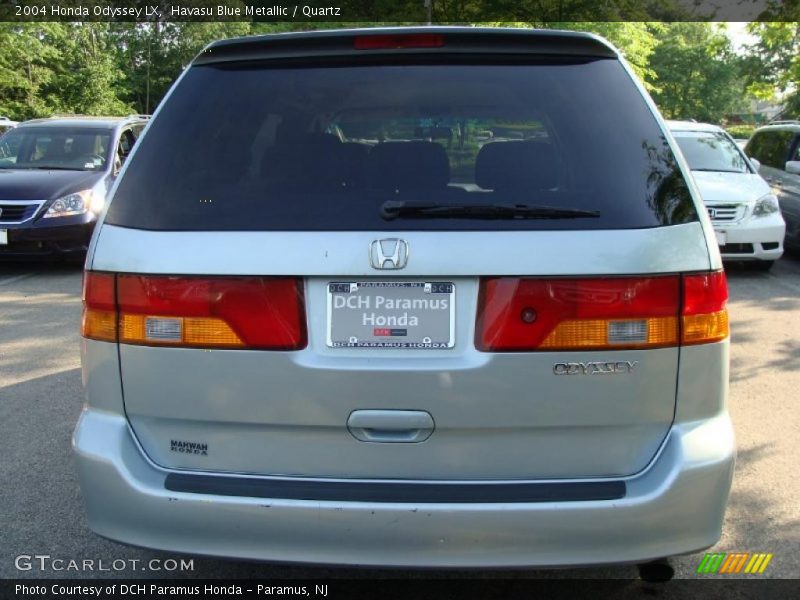 Havasu Blue Metallic / Quartz 2004 Honda Odyssey LX