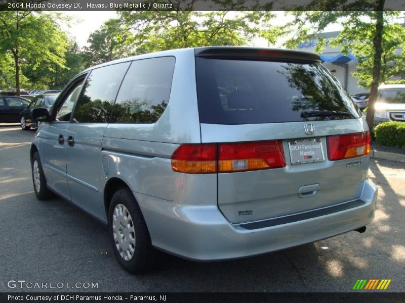 Havasu Blue Metallic / Quartz 2004 Honda Odyssey LX