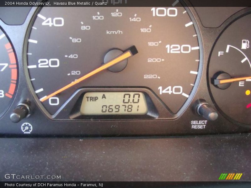 Havasu Blue Metallic / Quartz 2004 Honda Odyssey LX