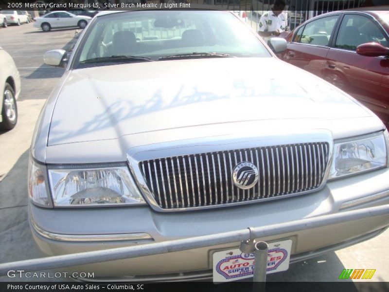 Silver Birch Metallic / Light Flint 2005 Mercury Grand Marquis LS