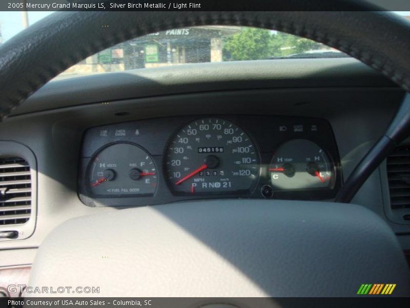 Silver Birch Metallic / Light Flint 2005 Mercury Grand Marquis LS