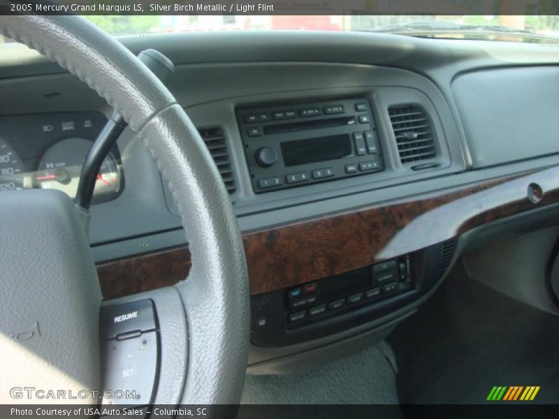 Silver Birch Metallic / Light Flint 2005 Mercury Grand Marquis LS