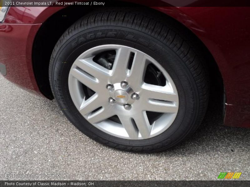 Red Jewel Tintcoat / Ebony 2011 Chevrolet Impala LT