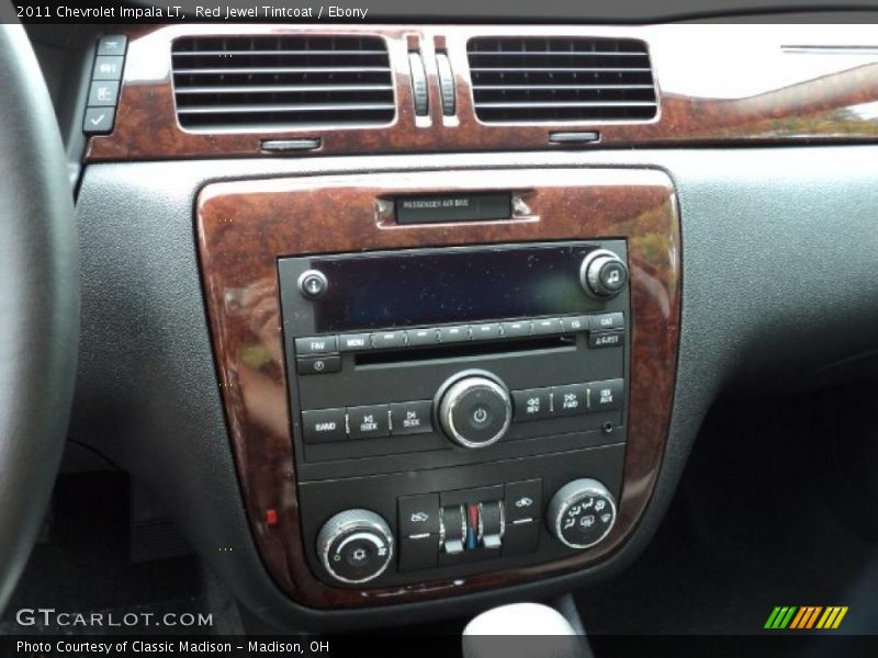Red Jewel Tintcoat / Ebony 2011 Chevrolet Impala LT