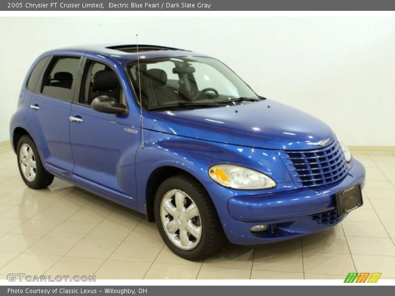 Electric Blue Pearl / Dark Slate Gray 2005 Chrysler PT Cruiser Limited