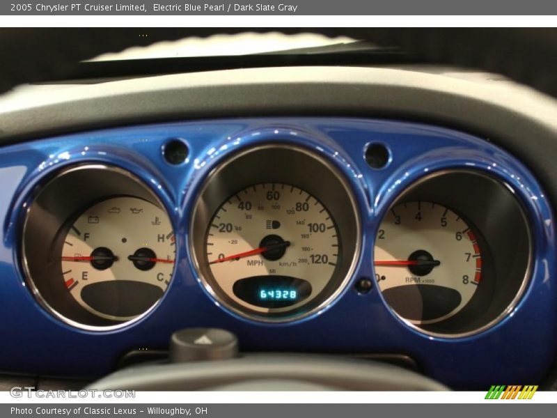  2005 PT Cruiser Limited Limited Gauges