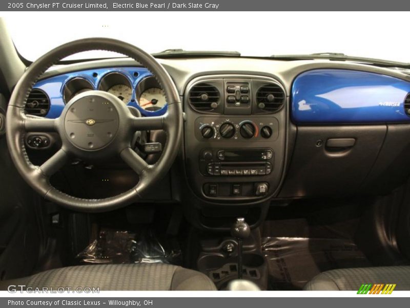 Electric Blue Pearl / Dark Slate Gray 2005 Chrysler PT Cruiser Limited